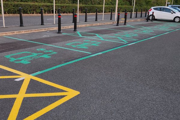 Worle Parkway Diamond Batch car park