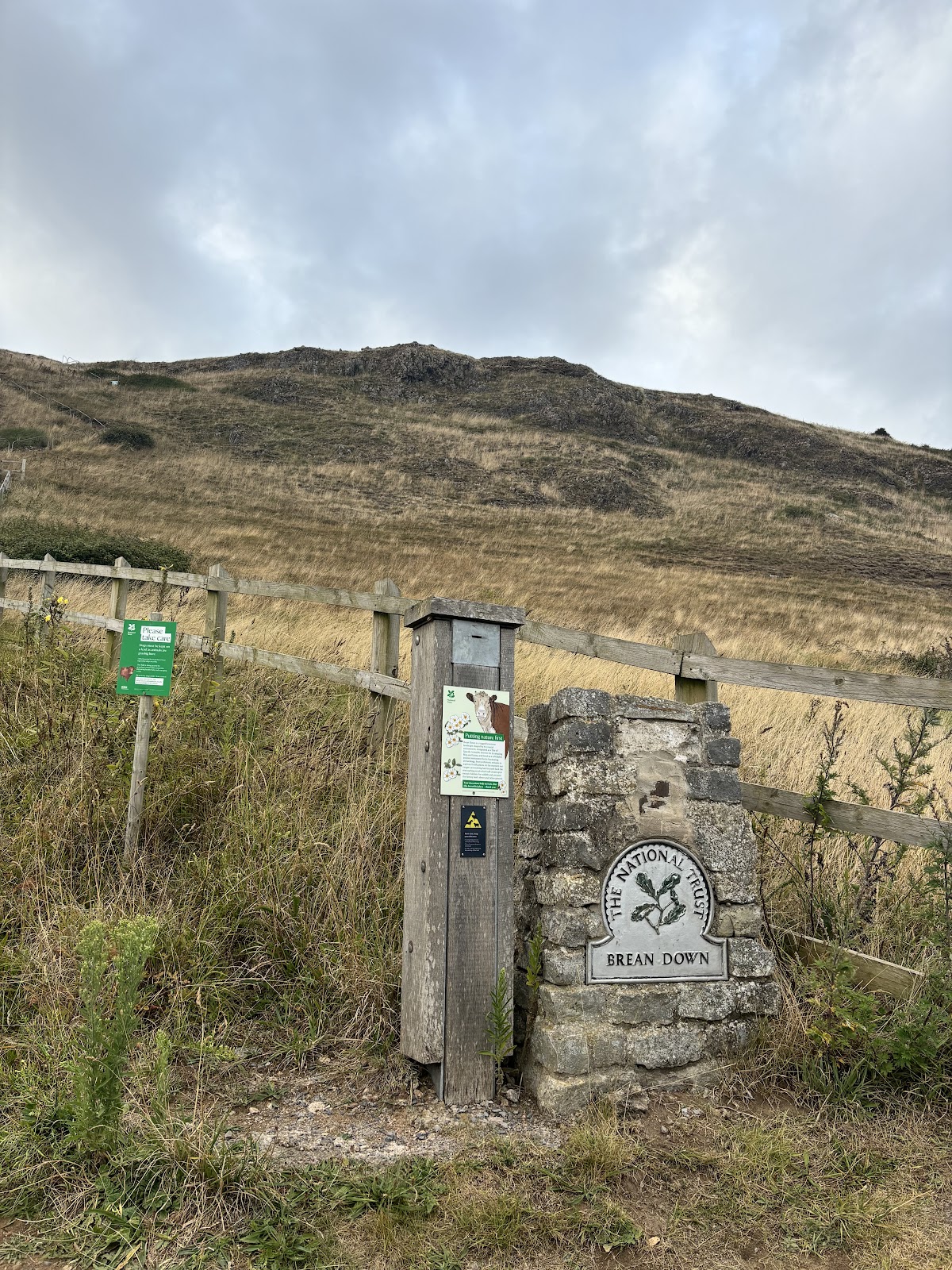 Brean Down Parking
