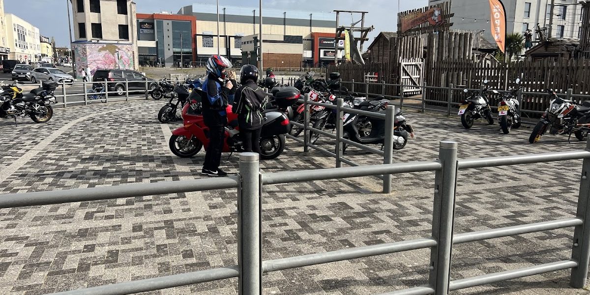 Motorcycle Only Parking
