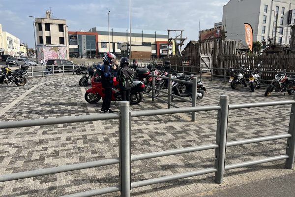 Motorcycle Only Parking