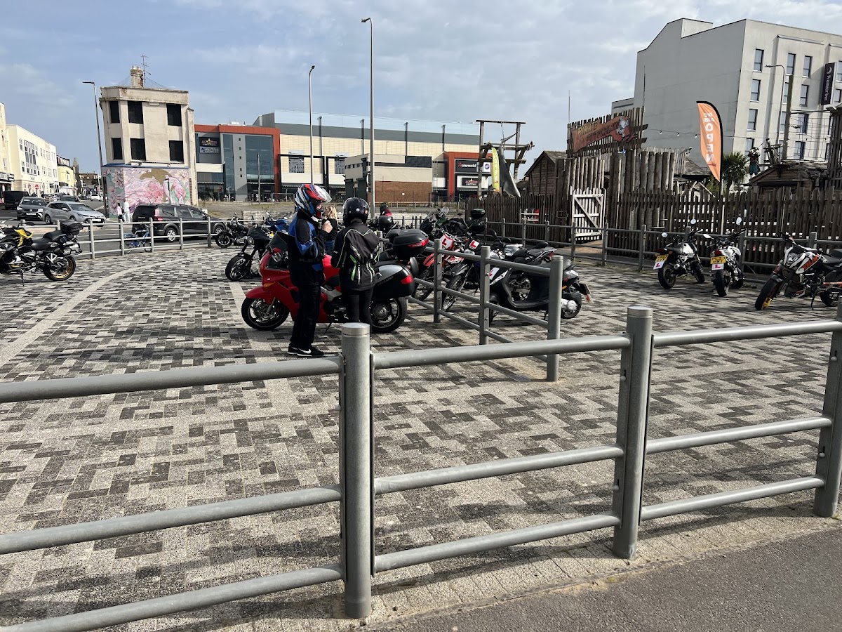Motorcycle Only Parking