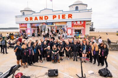 The People’s Show Choir in Weston-super-Mare