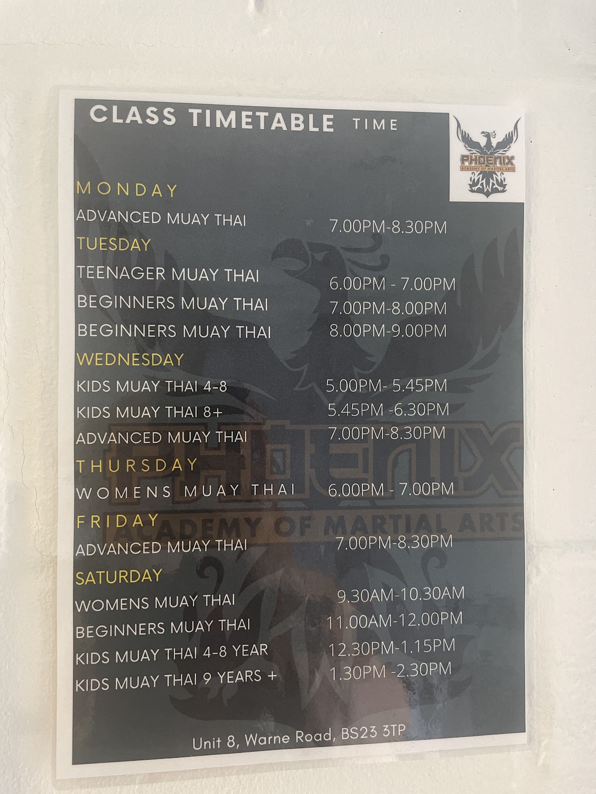 Phoenix Academy of Martial Arts