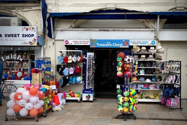 Treasure chest gift shop