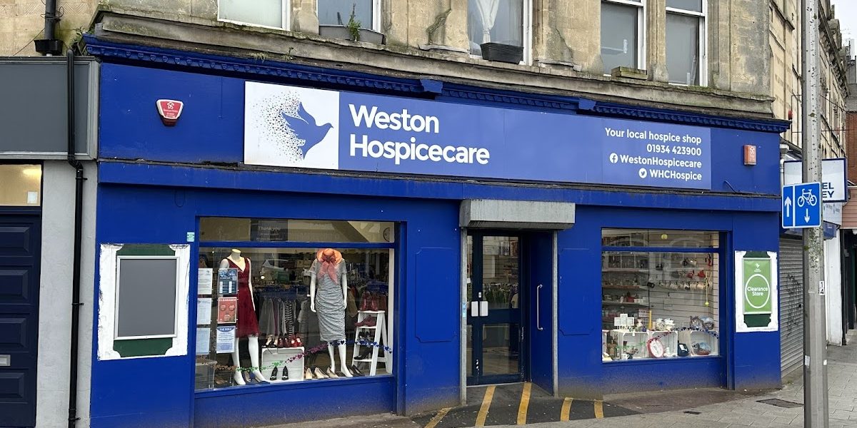 Weston Hospice care charity shop