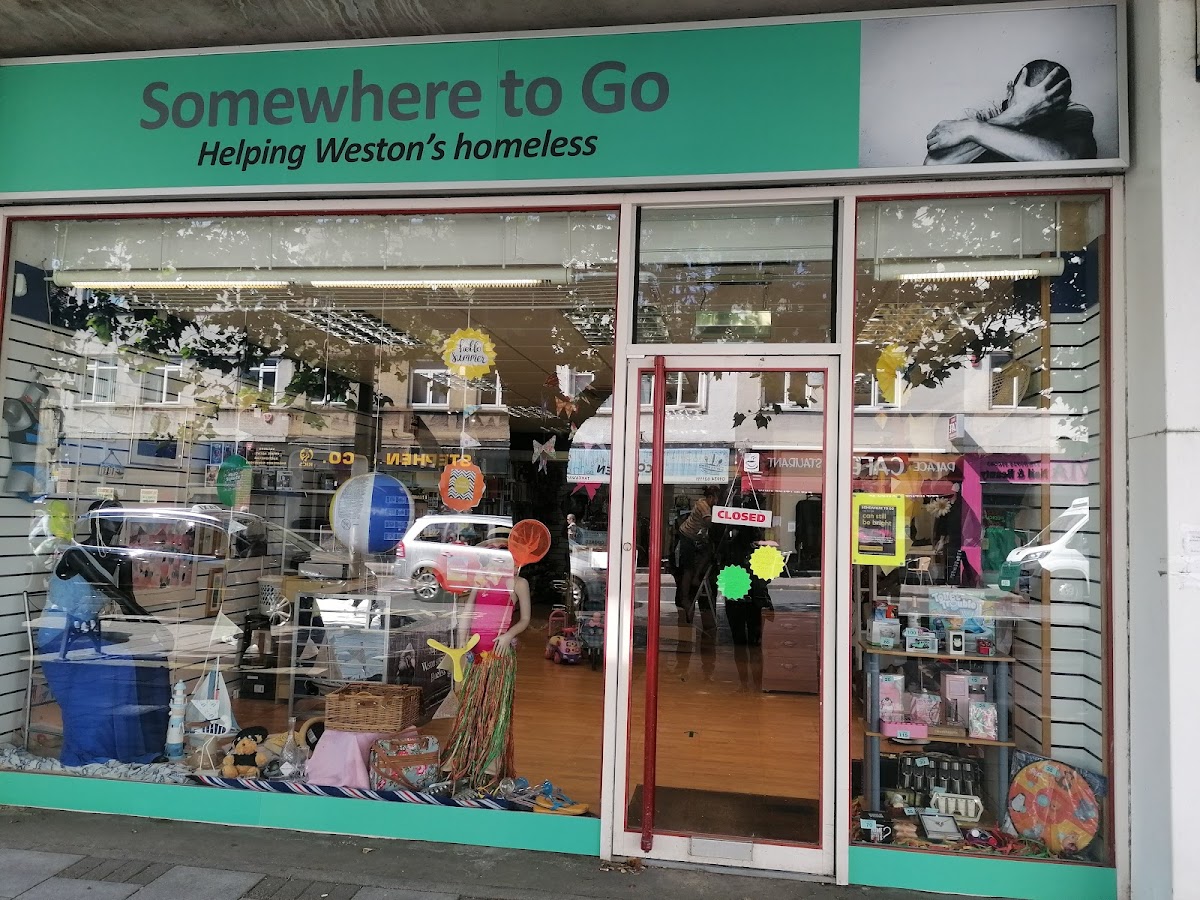 Somewhere to Go charity shop