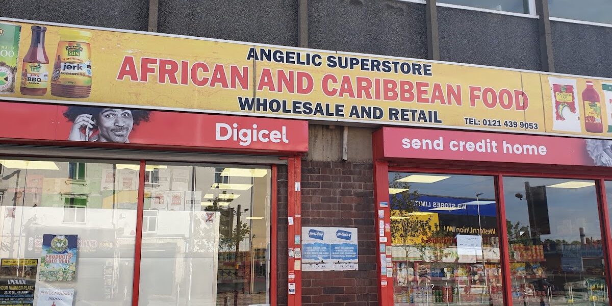 ANGELIC SUPERSTORE. Wholesale, retail, cash & carry (African and Caribbean onestop)