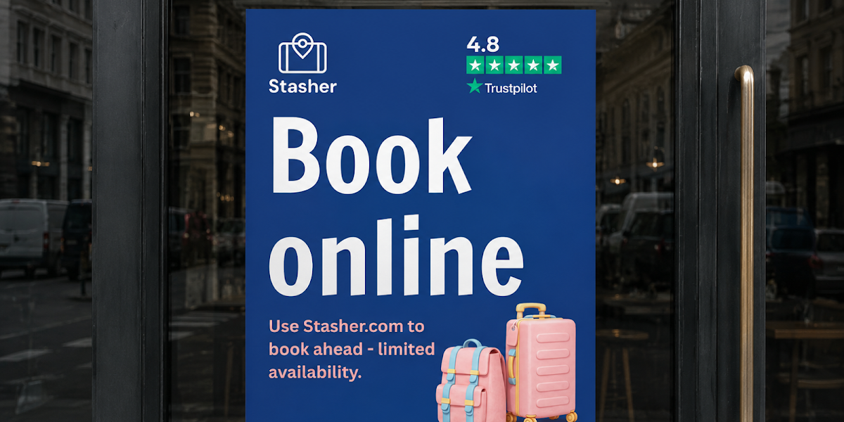 Stasher Luggage Storage – Devonshire Road