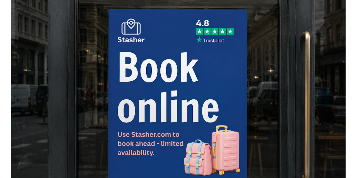 Stasher Luggage Storage – Airport Roundabout