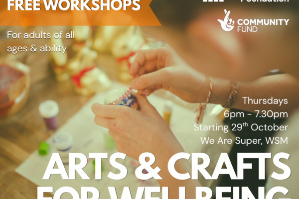 Free Arts & Crafts for Wellbeing (Adults)