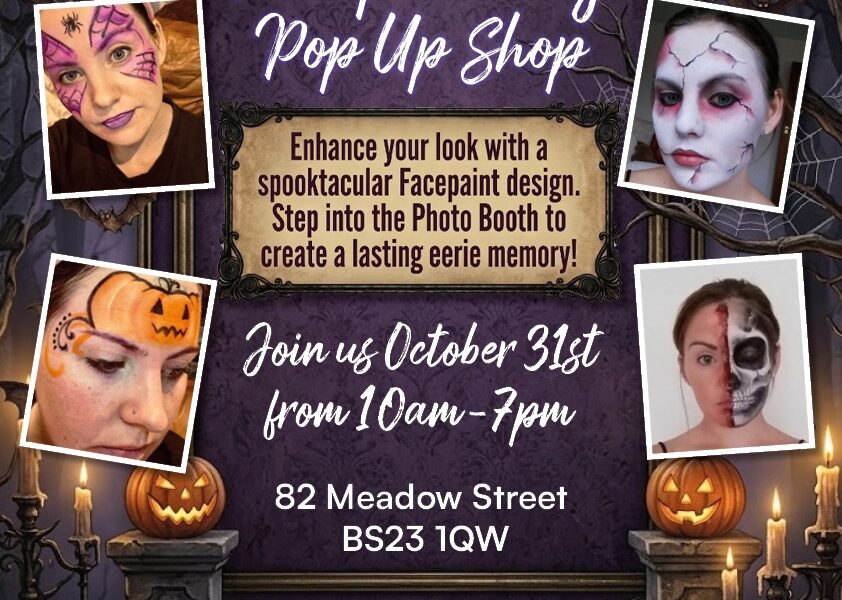 Halloween Facepainting pop-up