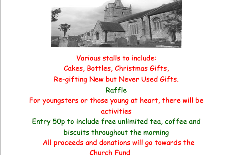 St Martin’s Day Fayre and Coffee Morning