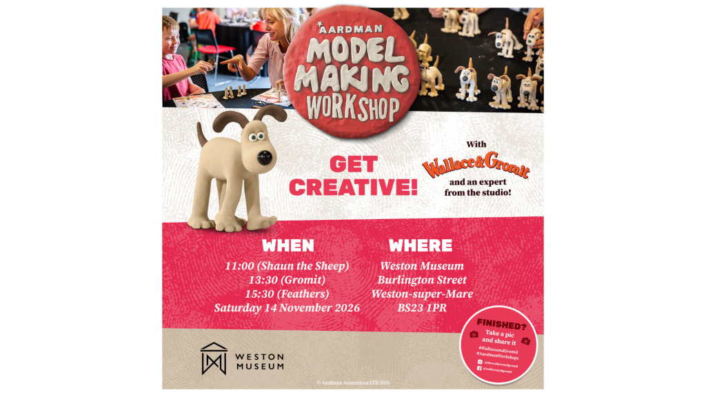 Aardman Model Making Workshop – Gromit